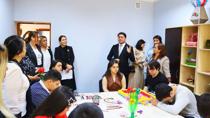 Əlilliyi olan Şəxslərin Peşə-əmək Reabilitasiyası Mərkəzində “Açıq qapı” günü keçirilmişdir.