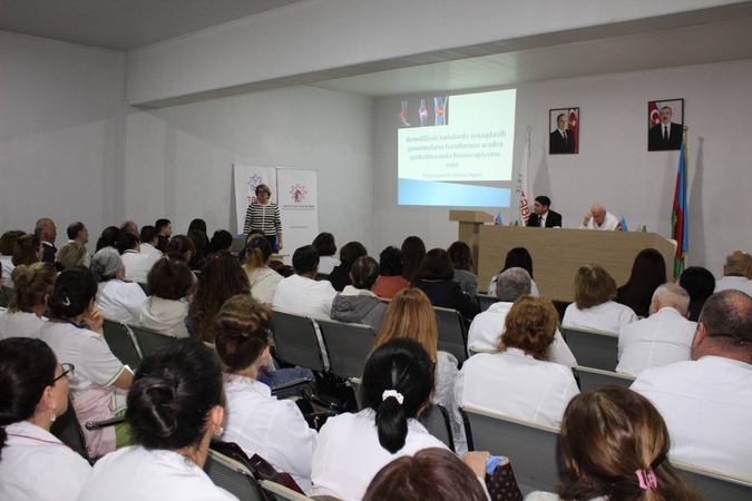 Xaçmazda “Hemofiliyanın müalicəsinə dair multidisiplinar yanaşma” mövzusunda elmi seminar keçirilib