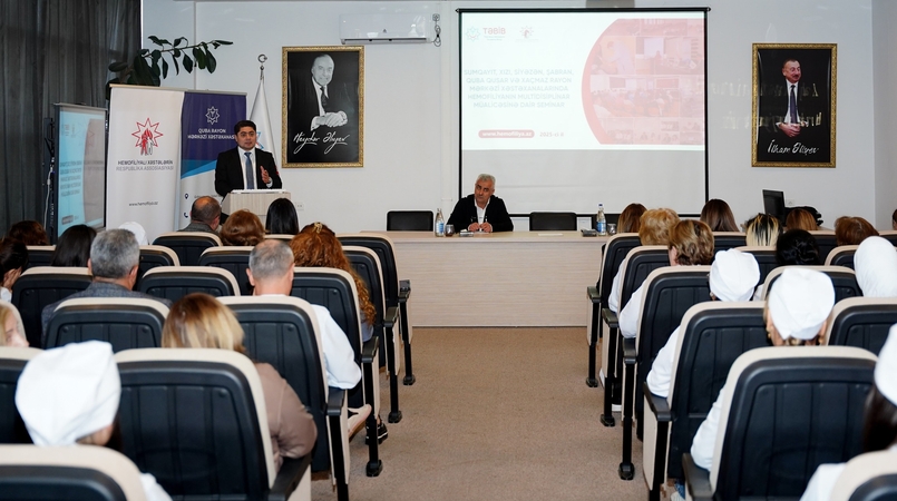 Tibb müəssisələrində “Hemofiliya xəstəliyinə multidisiplinar yanaşma” mövzusunda seminarlar keçirilib